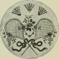 An illustration from The dictionary of needlework : an encyclopaedia of artistic, plain, and fancy needlework dealing fully with the details of all the stitches employed, the method of working, the materials used, the meaning of technical terms, and, where necessary, tracing the origin and history of the various works described (1882)