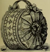 An illustration from The dictionary of needlework : an encyclopaedia of artistic, plain, and fancy needlework dealing fully with the details of all the stitches employed, the method of working, the materials used, the meaning of technical terms, and, where necessary, tracing the origin and history of the various works described (1882)