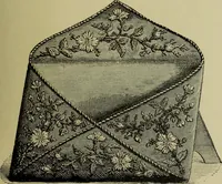 An illustration from The dictionary of needlework : an encyclopaedia of artistic, plain, and fancy needlework dealing fully with the details of all the stitches employed, the method of working, the materials used, the meaning of technical terms, and, where necessary, tracing the origin and history of the various works described (1882)