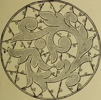 An illustration from The dictionary of needlework : an encyclopaedia of artistic, plain, and fancy needlework dealing fully with the details of all the stitches employed, the method of working, the materials used, the meaning of technical terms, and, where necessary, tracing the origin and history of the various works described (1882)