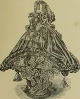 An illustration from The dictionary of needlework : an encyclopaedia of artistic, plain, and fancy needlework dealing fully with the details of all the stitches employed, the method of working, the materials used, the meaning of technical terms, and, where necessary, tracing the origin and history of the various works described (1882)