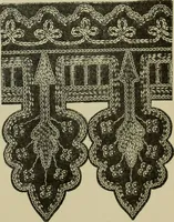 An illustration from The dictionary of needlework : an encyclopaedia of artistic, plain, and fancy needlework dealing fully with the details of all the stitches employed, the method of working, the materials used, the meaning of technical terms, and, where necessary, tracing the origin and history of the various works described (1882)