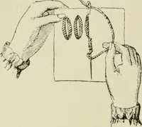An illustration from The dictionary of needlework : an encyclopaedia of artistic, plain, and fancy needlework dealing fully with the details of all the stitches employed, the method of working, the materials used, the meaning of technical terms, and, where necessary, tracing the origin and history of the various works described (1882)