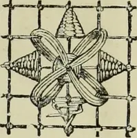 An illustration from The dictionary of needlework : an encyclopaedia of artistic, plain, and fancy needlework dealing fully with the details of all the stitches employed, the method of working, the materials used, the meaning of technical terms, and, where necessary, tracing the origin and history of the various works described (1882)