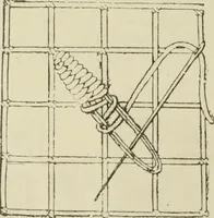 An illustration from The dictionary of needlework : an encyclopaedia of artistic, plain, and fancy needlework dealing fully with the details of all the stitches employed, the method of working, the materials used, the meaning of technical terms, and, where necessary, tracing the origin and history of the various works described (1882)