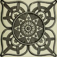An illustration from The dictionary of needlework : an encyclopaedia of artistic, plain, and fancy needlework dealing fully with the details of all the stitches employed, the method of working, the materials used, the meaning of technical terms, and, where necessary, tracing the origin and history of the various works described (1882)