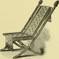 An illustration from The dictionary of needlework : an encyclopaedia of artistic, plain, and fancy needlework dealing fully with the details of all the stitches employed, the method of working, the materials used, the meaning of technical terms, and, where necessary, tracing the origin and history of the various works described (1882)