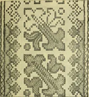 An illustration from The dictionary of needlework : an encyclopaedia of artistic, plain, and fancy needlework dealing fully with the details of all the stitches employed, the method of working, the materials used, the meaning of technical terms, and, where necessary, tracing the origin and history of the various works described (1882)
