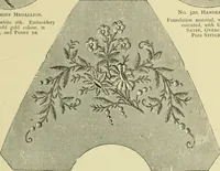 An illustration from The dictionary of needlework : an encyclopaedia of artistic, plain, and fancy needlework dealing fully with the details of all the stitches employed, the method of working, the materials used, the meaning of technical terms, and, where necessary, tracing the origin and history of the various works described (1882)