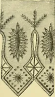 An illustration from The dictionary of needlework : an encyclopaedia of artistic, plain, and fancy needlework dealing fully with the details of all the stitches employed, the method of working, the materials used, the meaning of technical terms, and, where necessary, tracing the origin and history of the various works described (1882)