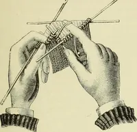 An illustration from The dictionary of needlework : an encyclopaedia of artistic, plain, and fancy needlework dealing fully with the details of all the stitches employed, the method of working, the materials used, the meaning of technical terms, and, where necessary, tracing the origin and history of the various works described (1882)