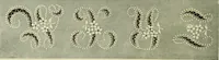 An illustration from The dictionary of needlework : an encyclopaedia of artistic, plain, and fancy needlework dealing fully with the details of all the stitches employed, the method of working, the materials used, the meaning of technical terms, and, where necessary, tracing the origin and history of the various works described (1882)