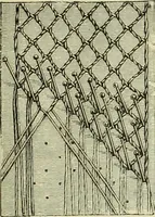 An illustration from The dictionary of needlework : an encyclopaedia of artistic, plain, and fancy needlework dealing fully with the details of all the stitches employed, the method of working, the materials used, the meaning of technical terms, and, where necessary, tracing the origin and history of the various works described (1882)
