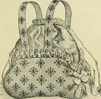 An illustration from The dictionary of needlework : an encyclopaedia of artistic, plain, and fancy needlework dealing fully with the details of all the stitches employed, the method of working, the materials used, the meaning of technical terms, and, where necessary, tracing the origin and history of the various works described (1882)