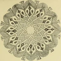An illustration from The dictionary of needlework : an encyclopaedia of artistic, plain, and fancy needlework dealing fully with the details of all the stitches employed, the method of working, the materials used, the meaning of technical terms, and, where necessary, tracing the origin and history of the various works described (1882)