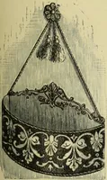 An illustration from The dictionary of needlework : an encyclopaedia of artistic, plain, and fancy needlework dealing fully with the details of all the stitches employed, the method of working, the materials used, the meaning of technical terms, and, where necessary, tracing the origin and history of the various works described (1882)