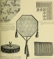 An illustration from The dictionary of needlework : an encyclopaedia of artistic, plain, and fancy needlework dealing fully with the details of all the stitches employed, the method of working, the materials used, the meaning of technical terms, and, where necessary, tracing the origin and history of the various works described (1882)