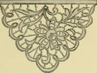 An illustration from The dictionary of needlework : an encyclopaedia of artistic, plain, and fancy needlework dealing fully with the details of all the stitches employed, the method of working, the materials used, the meaning of technical terms, and, where necessary, tracing the origin and history of the various works described (1882)