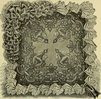 An illustration from The dictionary of needlework : an encyclopaedia of artistic, plain, and fancy needlework dealing fully with the details of all the stitches employed, the method of working, the materials used, the meaning of technical terms, and, where necessary, tracing the origin and history of the various works described (1882)