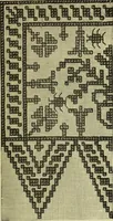 An illustration from The dictionary of needlework : an encyclopaedia of artistic, plain, and fancy needlework dealing fully with the details of all the stitches employed, the method of working, the materials used, the meaning of technical terms, and, where necessary, tracing the origin and history of the various works described (1882)