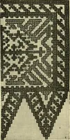 An illustration from The dictionary of needlework : an encyclopaedia of artistic, plain, and fancy needlework dealing fully with the details of all the stitches employed, the method of working, the materials used, the meaning of technical terms, and, where necessary, tracing the origin and history of the various works described (1882)