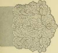 An illustration from The dictionary of needlework : an encyclopaedia of artistic, plain, and fancy needlework dealing fully with the details of all the stitches employed, the method of working, the materials used, the meaning of technical terms, and, where necessary, tracing the origin and history of the various works described (1882)