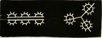 An illustration from The dictionary of needlework : an encyclopaedia of artistic, plain, and fancy needlework dealing fully with the details of all the stitches employed, the method of working, the materials used, the meaning of technical terms, and, where necessary, tracing the origin and history of the various works described (1882)