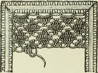 An illustration from The dictionary of needlework : an encyclopaedia of artistic, plain, and fancy needlework dealing fully with the details of all the stitches employed, the method of working, the materials used, the meaning of technical terms, and, where necessary, tracing the origin and history of the various works described (1882)