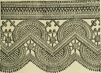 An illustration from The dictionary of needlework : an encyclopaedia of artistic, plain, and fancy needlework dealing fully with the details of all the stitches employed, the method of working, the materials used, the meaning of technical terms, and, where necessary, tracing the origin and history of the various works described (1882)