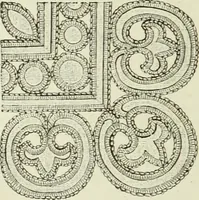An illustration from The dictionary of needlework : an encyclopaedia of artistic, plain, and fancy needlework dealing fully with the details of all the stitches employed, the method of working, the materials used, the meaning of technical terms, and, where necessary, tracing the origin and history of the various works described (1882)