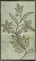 An illustration from The dictionary of needlework : an encyclopaedia of artistic, plain, and fancy needlework dealing fully with the details of all the stitches employed, the method of working, the materials used, the meaning of technical terms, and, where necessary, tracing the origin and history of the various works described (1882)