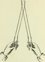 An illustration from The dictionary of needlework : an encyclopaedia of artistic, plain, and fancy needlework dealing fully with the details of all the stitches employed, the method of working, the materials used, the meaning of technical terms, and, where necessary, tracing the origin and history of the various works described (1882)