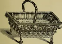 An illustration from The dictionary of needlework : an encyclopaedia of artistic, plain, and fancy needlework dealing fully with the details of all the stitches employed, the method of working, the materials used, the meaning of technical terms, and, where necessary, tracing the origin and history of the various works described (1882)