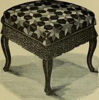 An illustration from The dictionary of needlework : an encyclopaedia of artistic, plain, and fancy needlework dealing fully with the details of all the stitches employed, the method of working, the materials used, the meaning of technical terms, and, where necessary, tracing the origin and history of the various works described (1882)