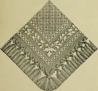 An illustration from The dictionary of needlework : an encyclopaedia of artistic, plain, and fancy needlework dealing fully with the details of all the stitches employed, the method of working, the materials used, the meaning of technical terms, and, where necessary, tracing the origin and history of the various works described (1882)