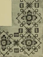 An illustration from The dictionary of needlework : an encyclopaedia of artistic, plain, and fancy needlework dealing fully with the details of all the stitches employed, the method of working, the materials used, the meaning of technical terms, and, where necessary, tracing the origin and history of the various works described (1882)