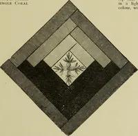 An illustration from The dictionary of needlework : an encyclopaedia of artistic, plain, and fancy needlework dealing fully with the details of all the stitches employed, the method of working, the materials used, the meaning of technical terms, and, where necessary, tracing the origin and history of the various works described (1882)