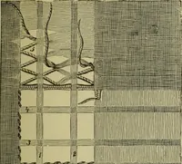 An illustration from The dictionary of needlework : an encyclopaedia of artistic, plain, and fancy needlework dealing fully with the details of all the stitches employed, the method of working, the materials used, the meaning of technical terms, and, where necessary, tracing the origin and history of the various works described (1882)