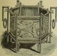 An illustration from The dictionary of needlework : an encyclopaedia of artistic, plain, and fancy needlework dealing fully with the details of all the stitches employed, the method of working, the materials used, the meaning of technical terms, and, where necessary, tracing the origin and history of the various works described (1882)