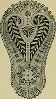 An illustration from The dictionary of needlework : an encyclopaedia of artistic, plain, and fancy needlework dealing fully with the details of all the stitches employed, the method of working, the materials used, the meaning of technical terms, and, where necessary, tracing the origin and history of the various works described (1882)