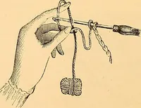 An illustration from The dictionary of needlework : an encyclopædia of artistic, plain, and fancy needlework ... (1882)
