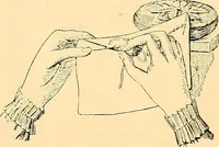 An illustration from The dictionary of needlework : an encyclopædia of artistic, plain, and fancy needlework ... (1882)