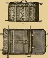 An illustration from The dictionary of needlework : an encyclopaedia of artistic, plain, and fancy needlework. Dealing fully with the details of all the stitches employed, the method of working, the materials used, the meaning of technical terms, and, where necessary, tracing the origin and history of the various works described. Illustrated with upwards of 800 wood engravings, and coloured plates. Plain sewing, textiles, dressmaking, appliances, and terms (1885)