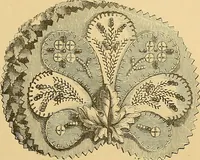 An illustration from The dictionary of needlework : an encyclopaedia of artistic, plain, and fancy needlework. Dealing fully with the details of all the stitches employed, the method of working, the materials used, the meaning of technical terms, and, where necessary, tracing the origin and history of the various works described. Illustrated with upwards of 800 wood engravings, and coloured plates. Plain sewing, textiles, dressmaking, appliances, and terms (1885)