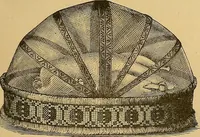 An illustration from The dictionary of needlework : an encyclopaedia of artistic, plain, and fancy needlework. Dealing fully with the details of all the stitches employed, the method of working, the materials used, the meaning of technical terms, and, where necessary, tracing the origin and history of the various works described. Illustrated with upwards of 800 wood engravings, and coloured plates. Plain sewing, textiles, dressmaking, appliances, and terms (1885)