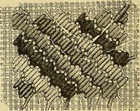 An illustration from The dictionary of needlework : an encyclopaedia of artistic, plain, and fancy needlework. Dealing fully with the details of all the stitches employed, the method of working, the materials used, the meaning of technical terms, and, where necessary, tracing the origin and history of the various works described. Illustrated with upwards of 800 wood engravings, and coloured plates. Plain sewing, textiles, dressmaking, appliances, and terms (1885)
