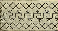 An illustration from The dictionary of needlework : an encyclopaedia of artistic, plain, and fancy needlework. Dealing fully with the details of all the stitches employed, the method of working, the materials used, the meaning of technical terms, and, where necessary, tracing the origin and history of the various works described. Illustrated with upwards of 800 wood engravings, and coloured plates. Plain sewing, textiles, dressmaking, appliances, and terms (1885)