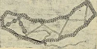 An illustration from The dictionary of needlework : an encyclopaedia of artistic, plain, and fancy needlework. Dealing fully with the details of all the stitches employed, the method of working, the materials used, the meaning of technical terms, and, where necessary, tracing the origin and history of the various works described. Illustrated with upwards of 800 wood engravings, and coloured plates. Plain sewing, textiles, dressmaking, appliances, and terms (1885)