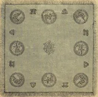 An illustration from The dictionary of needlework : an encyclopaedia of artistic, plain, and fancy needlework. Dealing fully with the details of all the stitches employed, the method of working, the materials used, the meaning of technical terms, and, where necessary, tracing the origin and history of the various works described. Illustrated with upwards of 800 wood engravings, and coloured plates. Plain sewing, textiles, dressmaking, appliances, and terms (1885)