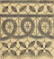 An illustration from The dictionary of needlework : an encyclopaedia of artistic, plain, and fancy needlework. Dealing fully with the details of all the stitches employed, the method of working, the materials used, the meaning of technical terms, and, where necessary, tracing the origin and history of the various works described. Illustrated with upwards of 800 wood engravings, and coloured plates. Plain sewing, textiles, dressmaking, appliances, and terms (1885)